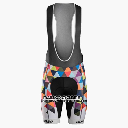 2016 Maillot Ciclismo Trek Bontrager Noir et Blanc Manches Courtes et Cuissard